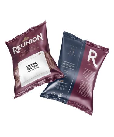 Reunion Coffee Roasters Empire French Fraction Packs 24 x 2.5 oz