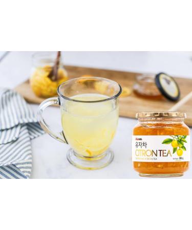 CNMART Traditional Korean Citron Tea 580g - Korean Flavour Jar by K-EATs (Pack of 3) - Buy Online on GoSupps.com