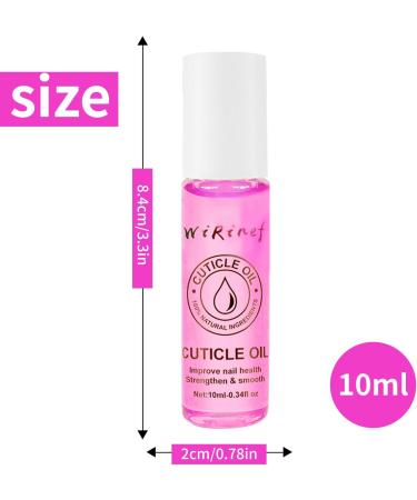 Cuticle Oil for Nail Care - Peach Nails Oil with Organic Vitamin E & B Cuticle Oil for Nails Nail Oil Soothe Moisturize with Dropper Design to Prevent Nail Cracking and Dry - Buy Online on GoSupps.com