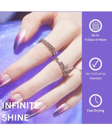 OPI Nail Polish Infinite Shine Long-wear System 2nd Step Feelin Libra-ted Big Zodiac Energy Collection Purple Nail Polish 15ml - Buy Online on GoSupps.com