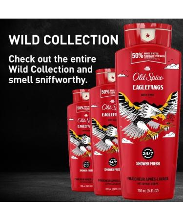 Old Spice Body Wash for Men Eaglefangs Long Lasting Lather 709 mL Body Wash Eaglefangs - Buy Online on GoSupps.com