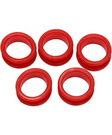 50 Pieces Silicone Rings for All Scissors Inserts Hair Cutting Styling Tools Accessories Mix Colours - Buy Online on GoSupps.com