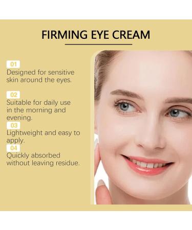 futiu Elastic Moisturizing Tightener Eye Cream - Enhances Eye Area Firmness Improves Wrinkles Easy Application Gentle Massage(2pcs) - Buy Online on GoSupps.com