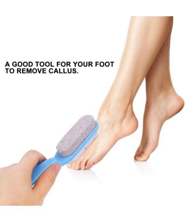 Double-Sided Pumice Stone Foot Care Set - 4 Pieces Pedicure Tool for Dead Skin Removal & Foot Peeling - Buy Online on GoSupps.com