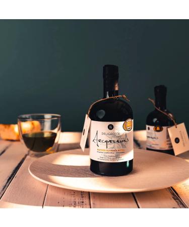 Deligreece ARCHAELAION Limited Extra Virgin Olive Oil - Cold Pressed Koroneiki Olives 500ml - Premium Quality for International Shipping - Buy Online on GoSupps.com