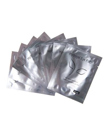 50 pairs of eye pads for eyelash extensions lint -free eyes gel patch hydrogel eye pads professional lint free eye gel patch for eyelash extensions eye pimper (silver girl) - Buy Online on GoSupps.com