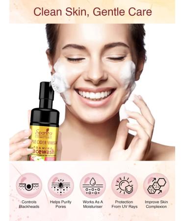 Spantra Nettoyant visage moussant au vinaigre de cidre de pomme 100 ml - Buy Online on GoSupps.com