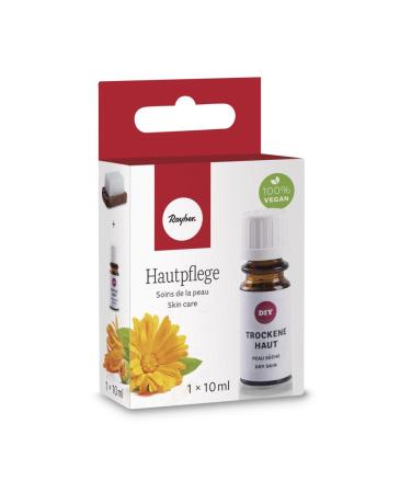 Rayher Hobby 34259000 skin care active ingredient against dry skin 10 ml dermatologically tested odorless in resealable glass bottle optimal care for dry sensitive skin