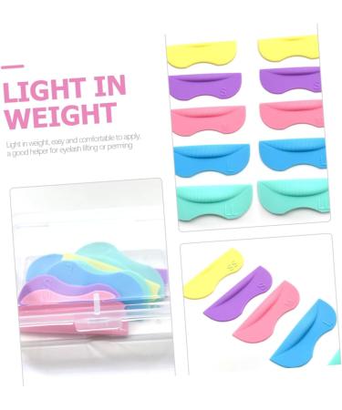 Healeved 5 Pairs Eyelash Auxiliary Patch Eyelash Lift Silicone Pads Eyelash Silicone Pads Lash Perming Rods Lift Pads for Eyelash Lash Lift Supplies Silicone Lash Lift Rods Eyelash Lift Kit - Buy Online on GoSupps.com