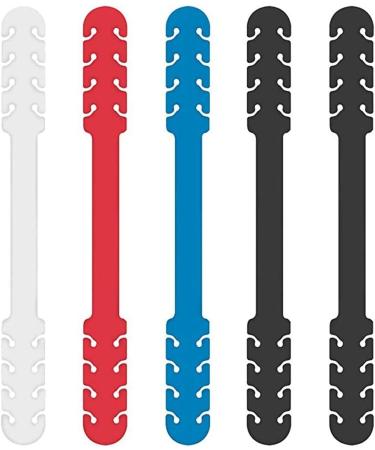 Adjustable Anti-Slip Plastic Mask Extenders - 5 Pack Clips for Pain Relief & Comfort - Buy Online on GoSupps.com