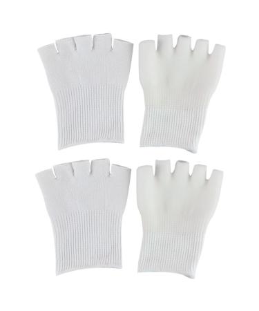 FOMIYES 2 Pairs Gel Socks Foot Care Supplies Gel Toe Socks Foot Care Socks