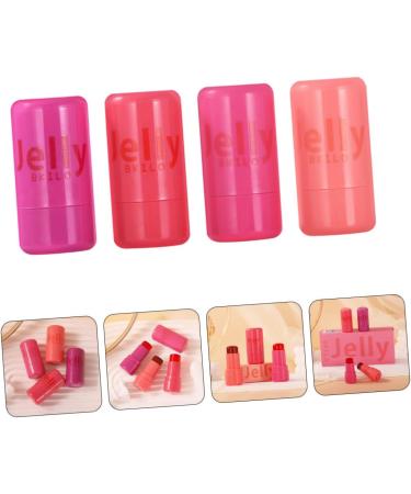 BIUDECO 4pcs Jelly Blush Set Blouses Makeup Blush Makeup Brishes Jelly Blush Stick Blush for Makeup Plastic - Buy Online on GoSupps.com