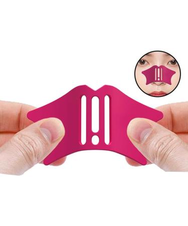 Nose Template - Multifunctional Silicone Nose Shadow Template | Face Make up Stencils Eyeliner Stencils Wing Tips Reusable Makeup Eyelash Tool Riastvy Rose Red - Buy Online on GoSupps.com