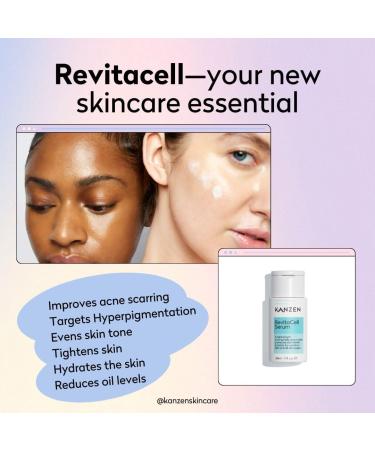 Kanzen Skincare S rum La Niacinamide RevitaCell De 30 Ml S rum Anti-Imperfections Affinement Des Pores Et Unification Du Teint La Vitamine B3 - Buy Online on GoSupps.com