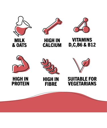 UP & GO Strawberry & Banana Breakfast Drink (330ml x 8) - High Protein, Calcium & Fibre - Buy Online on GoSupps.com