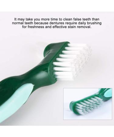 Portable Double-Sided Tool Cleaner Brush for False Teeth - 3pcs Set | Effective Cleaning for Dentures - Buy Online on GoSupps.com