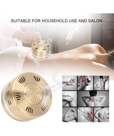 Portable Pure Copper Moxa Box for Moxibustion Treatment | Home & Salon Use - Buy Online on GoSupps.com