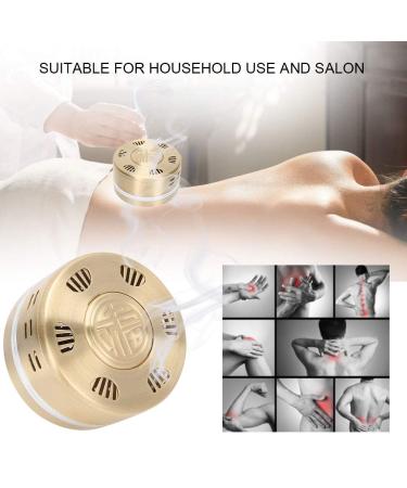Portable Copper Moxa Box - Moxibustion Treatment Set for Home Use | Pure Copper Moxibustion Cleaner & Tools - Buy Online on GoSupps.com