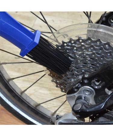 Bicycle/Motorcycle Chain Cleaner Brush Tool - Blue/Red | Easy Cleaning Solution - Buy Online on GoSupps.com