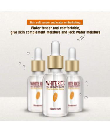 White Rice S rum blanchissant cr me hydratante anti-rides anti- ge soin du visage pour liminer les ridules 15 ml - Buy Online on GoSupps.com