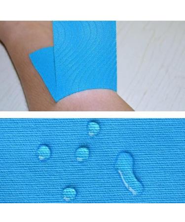 Buy Sky Blue Kinesiology Exercise Bands - 5M x 5cm Elastic Tape for Sports & Physio Support | Muscle Strain Injury Relief - Buy Online on GoSupps.com