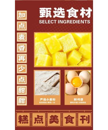 Sweet Pineapple Crispy Traditional wife cake Handmade pastries Taiwan Traditional dim sum Crispy pastry Fruit cake Instant breakfast bread Chinese special snack food Dessert Gifts (5 packs) - Buy Online on GoSupps.com