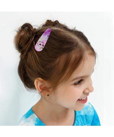 Frozen Santa Hair Clips - 5 Piece Set for Girls and Women | Cute Metal Snap Barrettes - Buy Online on GoSupps.com