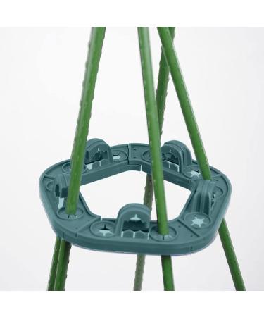 Acunny Garden Connector | Bamboo Pipe Holder & Support Cap for Tomatoes | 10-Hole Plant Support Solution - Buy Online on GoSupps.com