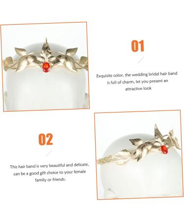 DRESSOOS Wedding Hair Accessories Tiara Head Band Hair Bands Hair Accessories for Women Womens Headband Women Headband Headpiece Jewelry Elf Headpiece Decorative Headband Fairy Outfit Alloy - Buy Online on GoSupps.com