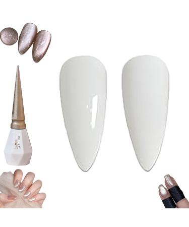 Rolita Gel Polish 2024 New 16 Colors Nude Gel Polish Rolita Nail Polish Glitter Crystal Gel Nail Polish Jelly-Colored Nail Polish Cat Eye Gel Nail Polish Quick Dry Nail Polish (0.06 Fl Oz Y-01) 0.06 Fl Oz Y-01