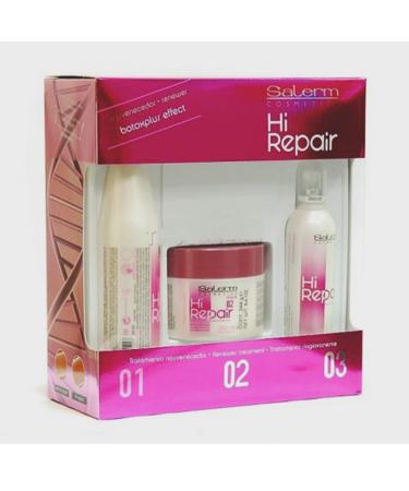 Salerm Cosmetics Hi Repair Kit - Ultimate Hair Repair Solution - Buy Online on GoSupps.com