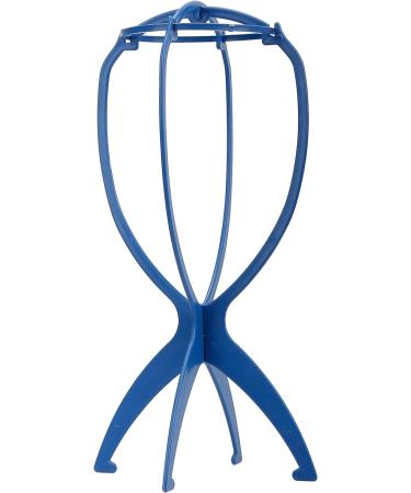 XCZYN Portable Wig Stand Holder - Collapsible & Durable for Multiple Wigs | Women s Travel Wig Drying Display Tool - Dark Blue (1 Pc) - Buy Online on GoSupps.com