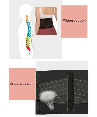 Buy XL Back Support Belt for Men & Women | Breathable Compression Aid for Back Pain Herniated Disc & Sciatica Relief - International Shipping Available - Buy Online on GoSupps.com