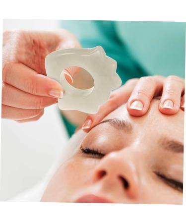 DRESSOOS Jade Scraping Instrument Face Tool Tools Gua Sha Stone Guasha Stone Jade Gua Sha Face Stone Massage - Buy Online on GoSupps.com