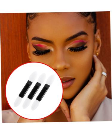 CIMAXIC 100pcs ladies suits EyeShadow Sponge Applicator eyeshadow brush kit Smudge brush Oval travel Patcher M White - Buy Online on GoSupps.com