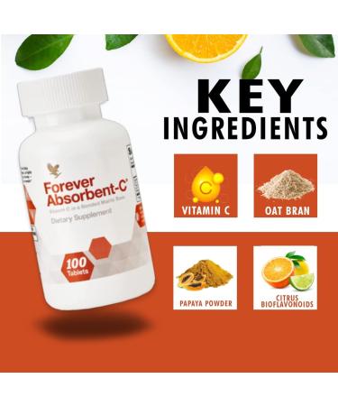 Forever Absorbent-C: Immune-Boosting Vitamin C Supplement - Buy Online on GoSupps.com