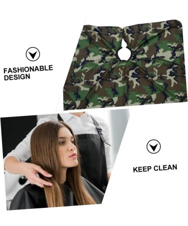 Angoily Waterproof Hair Apron | Salon Styling Cape for Hair Dye & Cuts | Adult Printing Cloak | Best eCommerce Supplies - Buy Online on GoSupps.com