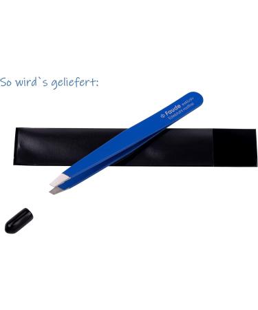 Faude Professional Tweezers for Perfect Eyebrows | Stainless Steel & Silk Touch Coated | Buy Online - International Shipping - Buy Online on GoSupps.com