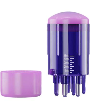 Hair Oil Applicator Bottle with Scalp Massager | Root Ridge Comb & Scalp Plaque Comb for Gray Hair Treatment - Buy Online on GoSupps.com