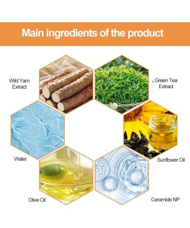 SEMINISMAR Anti-Ageing Cream Wild Yam Cream Skin Moisturising Cream Skin Moisturiser Firming Anti Wrinkle Cream Anti-Wrinkle Cream Instant Wild Yam Root Cream 70 g 1 Piece - Buy Online on GoSupps.com