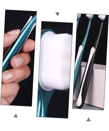 Gleavi Soft Silk Toothbrush Set for Adults - 4 Pack Classic Design Elastic PP Bristles Ideal for Pregnant Women - Gentle Oral Care & Cleaning - Buy Online on GoSupps.com