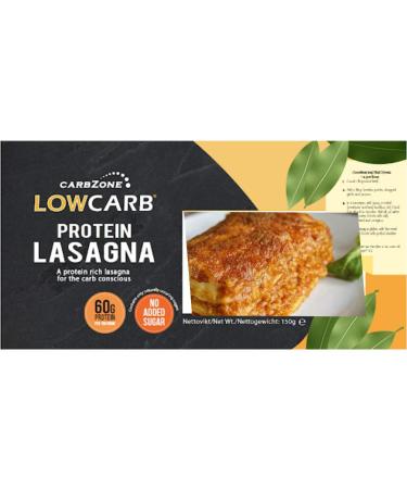 Low Carb Lasagna Protein Rich Lasagna CarbZone High Protein Lasagna Sugar Free