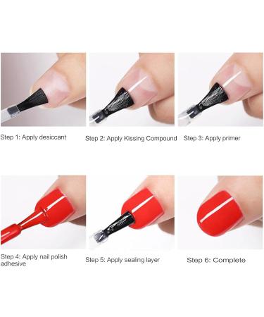 Natural Nail Prep Dehydrate & Acid-Free Primer Dehydrator For Acrylic And Gel Nails Polish Acid Primer For UV Gels Gel Nails Polish Dehydrator And Primer Nail Prep Dehydrator And Primer For Gel Anastomotic agent - Buy Online on GoSupps.com