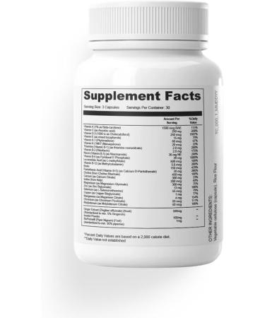 Nourished Mama Prenatal Multivitamin - Vegan Iron-Free Methylated Folate & Choline for Preconception Pregnancy Postpartum & Breastfeeding - 90 Count - Buy Online on GoSupps.com