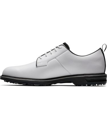 Footjoy Men's Premiere Series Field Golf Shoe - 42.5 EU - White & Black - Premium Performance & Comfort for Golf Enthusiasts - Buy Online on GoSupps.com
