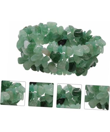 PRETYZOOM 3pcs Crystal Stone Bracelet - Women's Irregular Stretch Layer Bracelet - Buy Online on GoSupps.com