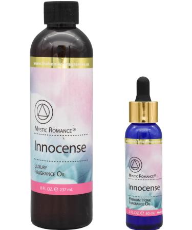 The Home of Fragrances - Set of 2 Bottles of Fragrance Oils - 2oz & 8oz (Innocence)