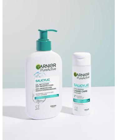 Garnier Pure Active Saliclic Exfoliamenting Liquid Care Respondents the pores With 7 Niaciamide Squalane AHA & Sallic acid 120 ml - Buy Online on GoSupps.com