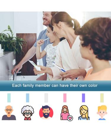 Cellena Toothbrush Covers Caps for Oral B iO Series Replacement Heads (6pcs) - Ultimate White/Clean/Gentle Care, Travel Protector - Buy Online on GoSupps.com
