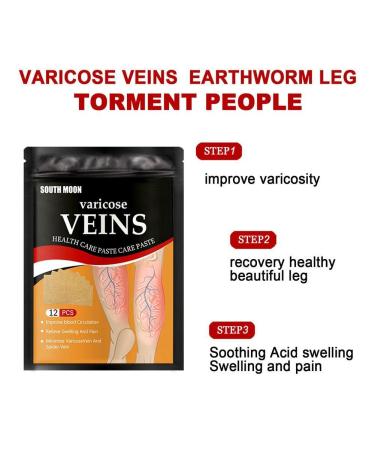 UN UNITEDTIME Varicose Veins Treatment Patch - Spider Veins Removal Patch (36PCS) - Buy Online on GoSupps.com
